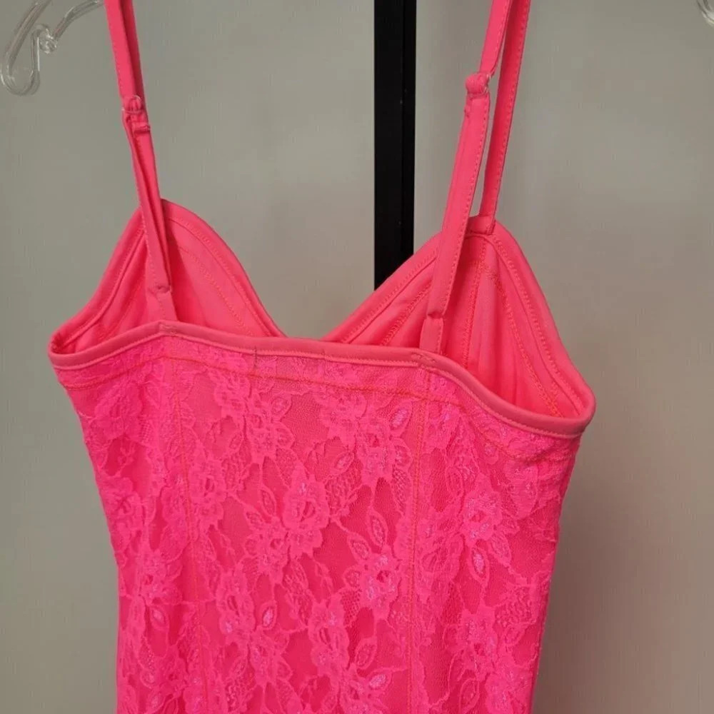 SWS Neon Pink  Dress - Picture 4 of 5